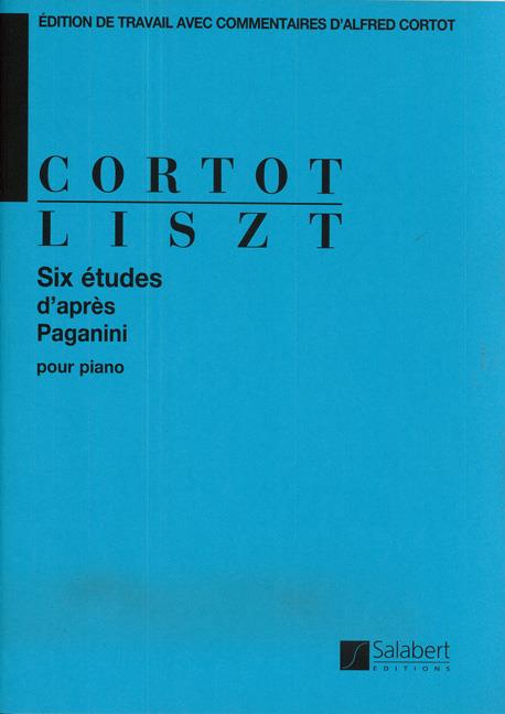 6 Etudes d'après Paganini (Cortot) - Ed. A. Cortot - pour piano - pro klavír
